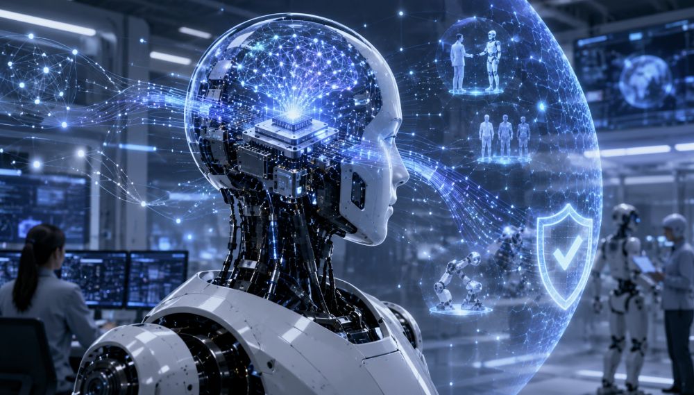 從VLA大模型到具身OS：人型機器人腦部生態系與人機安全規範