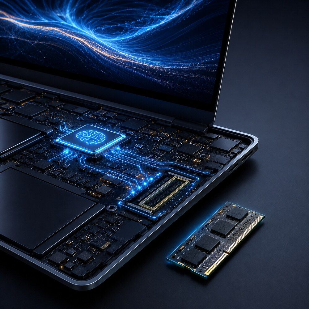 DRAM市場快訊：AI PC與端側AI驅動LPDDR5X與LPCAMM2規格升級革命